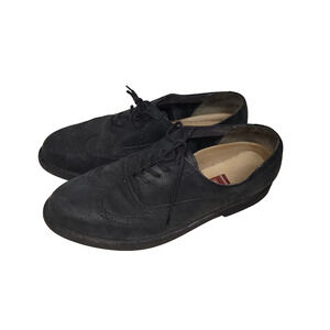 Rockport Shoes Mens Size 9.5W Black MR2578 Oxford Business Workwear Dress Work